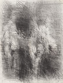 Nu, 1960. Fusain. 63 x 48 cm - Leroy