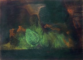 "Sans titre", 75-x-105-cm. 1963. Pastel - SZAFRAN