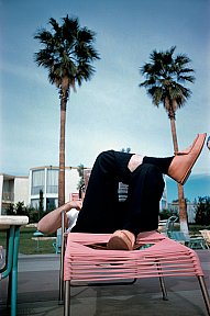 "Palm Springs, Détente pastelle", 40 x 50 cm. 1960 -
© Atelier Robert Doisneau  - doisneau