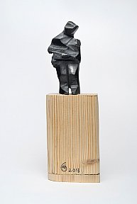 "Sans titre", 11 x 5 x 3 cm. 2013. Orgues basaltiques - MONFLEUR